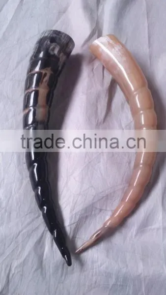 Ring Carving Drinking Horn