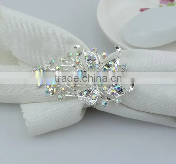 Latest Fashion Crystal Wholesale Napkin Rings photo-4