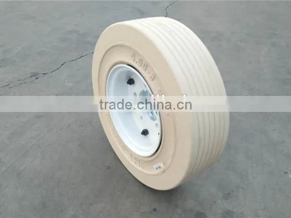 Solid Rubber Aircraft Trailer Tire 4.00-8/3.00D/3.75 Being on Sale photo-5