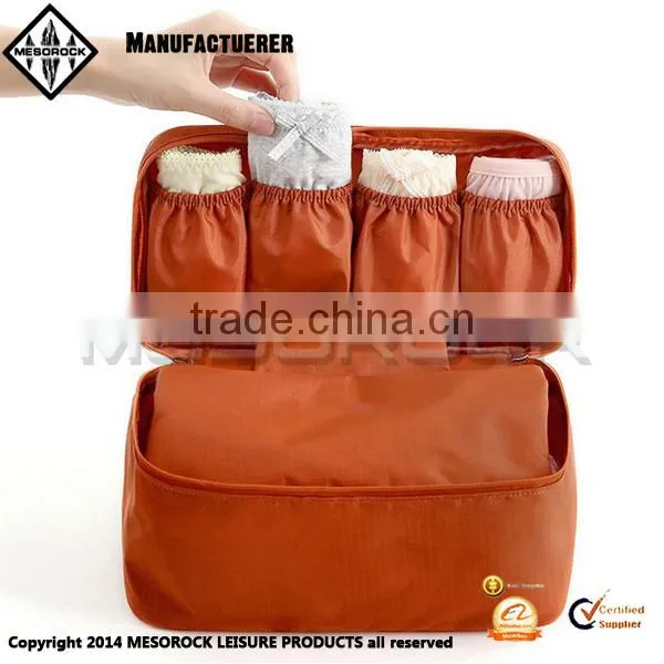 New Design Colorful Waterproof Travel Organizer Travel Storage Bag Bra Wash Bag photo-2