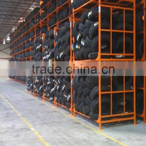 Warehouse Steel Stack Tire Rack photo-4
