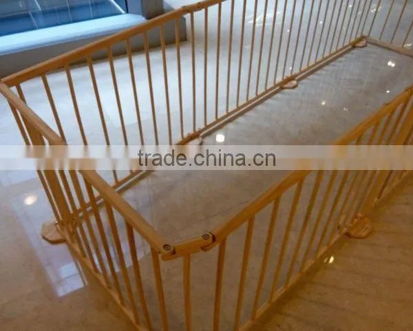 Solid Wood Baby Furniture Baby Folding Playpen photo-2