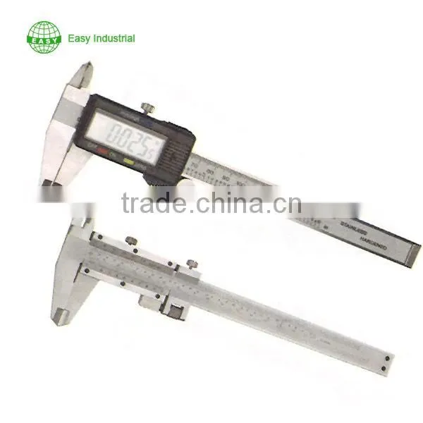 2 Way Big Screen Display Stainless Digital Vernier Caliper