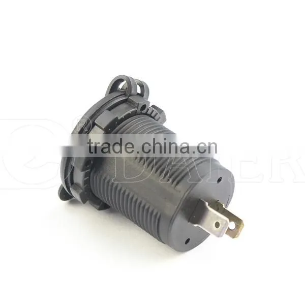 White 5V 3A USB Charger Socket, Double Port USB Socket* photo-3