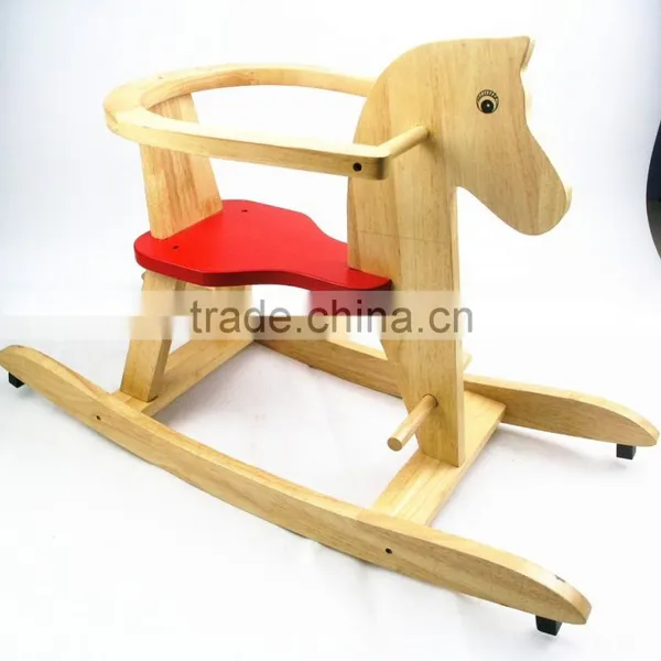 2016 OEM Solid Wood Rocking Horse Baby Ride on Toys photo-3