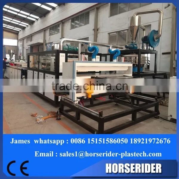 Hot Sale Wood Plastic Door Frame Extrusion Machine photo-4