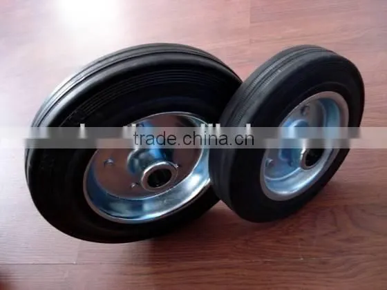 12 Inch pu Foam Electronic Wheelchair Wheel With Aluminium Rim Alloy Wheel photo-6