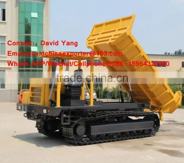 6 Tons Capacity Tracked Carrier With Cummins Engine 130HP photo-4