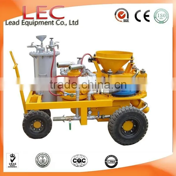 Professional Fibre Spraying Used Wet-mix Mortar Spraying Shotcrete Machine photo-3