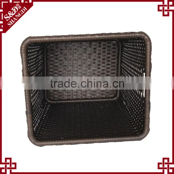 Customize Size Large Rattan Handmade Dirty Cloth Basket for Home or Hotel photo-5