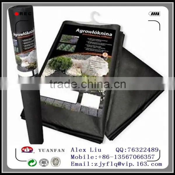 Gardening Used and Weed Mat Used Black Nonwoven Fabric photo-2