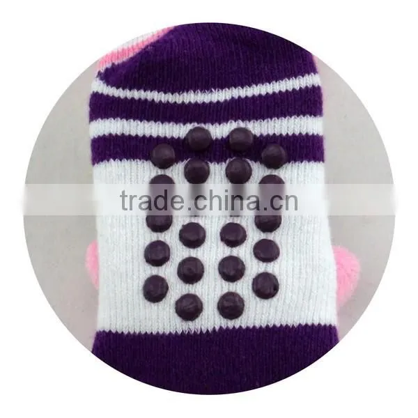 Non-slip Cotton Cute 3d Animal Girl's Child Tube Sock photo-6