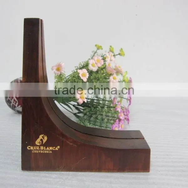 Factory Customized Menu Pure Wood Clip Pine Wood Menu Folder photo-4