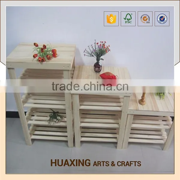 Fancy Wooden Shelf for Home Decoration photo-2