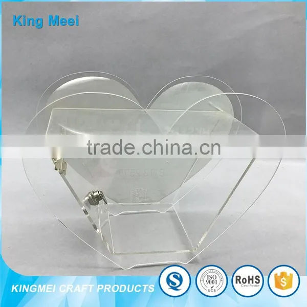High Quality Custom Mini Favor Acrylic Coin Box photo-3