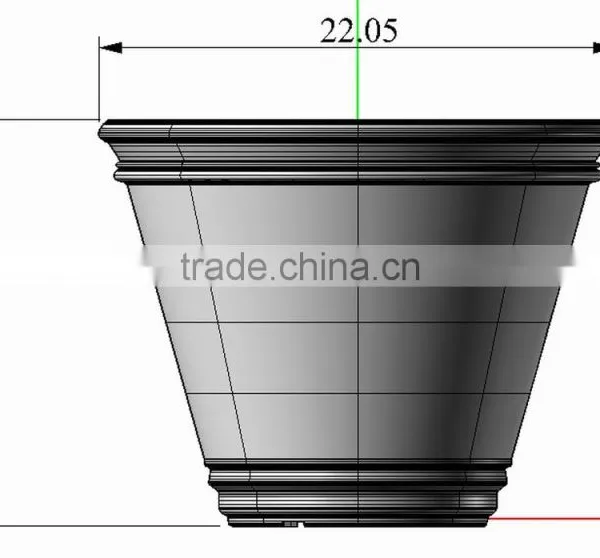 Colorful Rotomolded PE Flower Pots photo-6