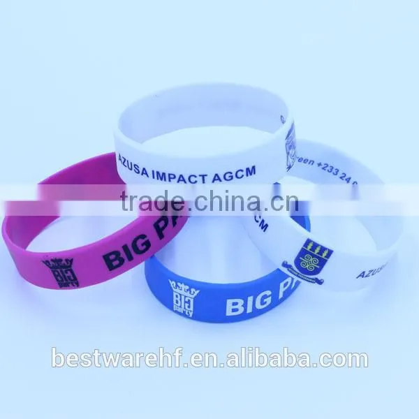 1/2 Inch UV Color Change Silicone Bracelet photo-2