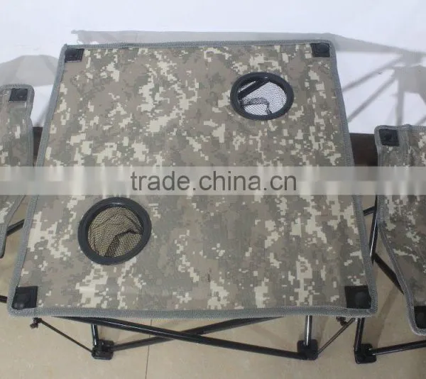 Canvas Camping Table and Chair Set photo-2