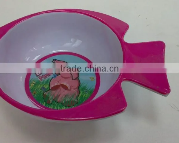 Fish Shape Melamine Bowl Melamine Dinnerware B2017 photo-2