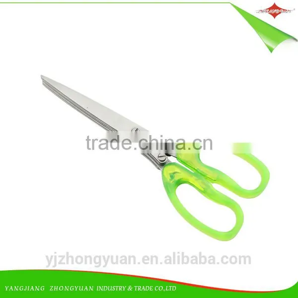 High Quality Ktichen 5 Blades Herb Scissors photo-4