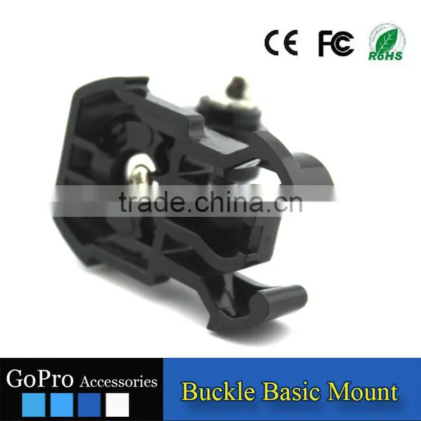 2016 New Wholesale 360 Degree Buckle Basic Mount for Sports Camera Accessory photo-3