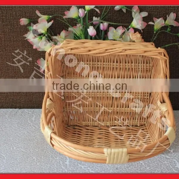 Boat Shaped Willow Basket Wholesale photo-6