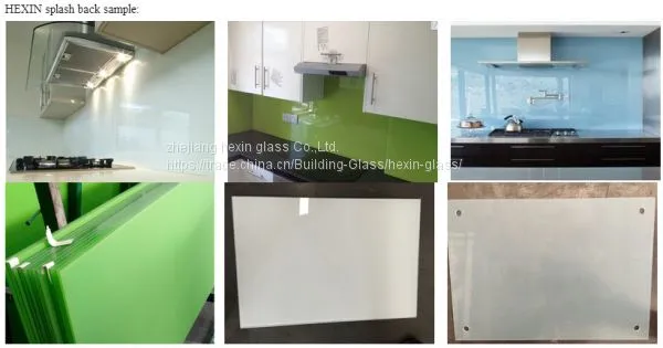 Ce Certification Of Toughened Glass Kitchen Splash Back Worktops photo-4