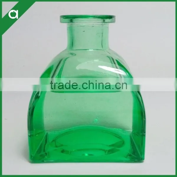 Fashion Spray Printing Popular Yurt Shape Diffuser Glass Bottle photo-2