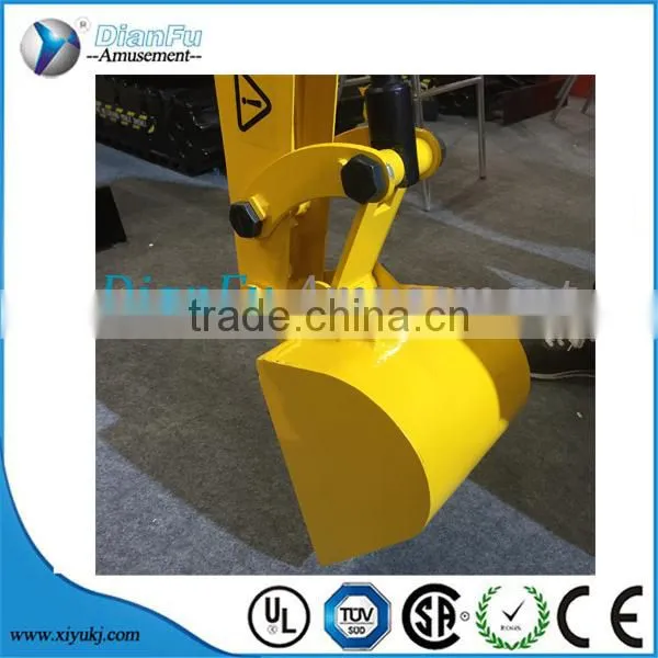 Amusement Park Rides Items Kids Electric Digger/hot Sale Kids Rides Excavator/children photo-3