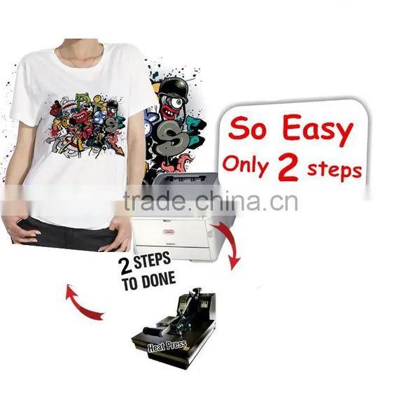 A4 Cotton t Shirt Transfer Paper for Laser Printer photo-4