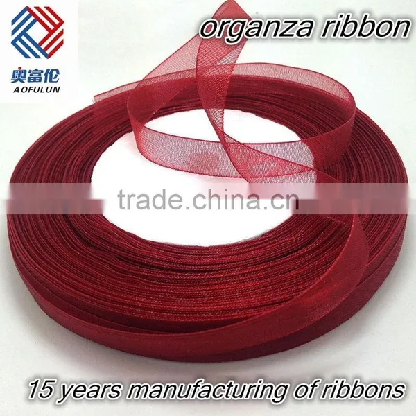 China Wholesaler of Organza Ribbon in High Quality and Cheap Price photo-6