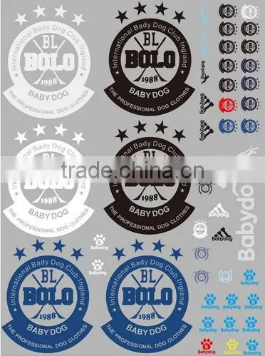 Factory Direct Supply Sale Custom Heat Transfer Logo Plastisol Heat Transfers Printing Wholesale Iron On Sticker For T-shirt photo-4