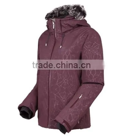 2015 New Design Customized Women Outdoor Clothing Ski Wear Professional Ski Wear photo-2