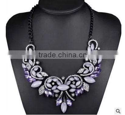 F20002N European Style Top Selling Classical Diamond Necklace photo-5