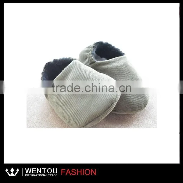 New Arrival Colorful Fabric Baby Crib Moccasins photo-5