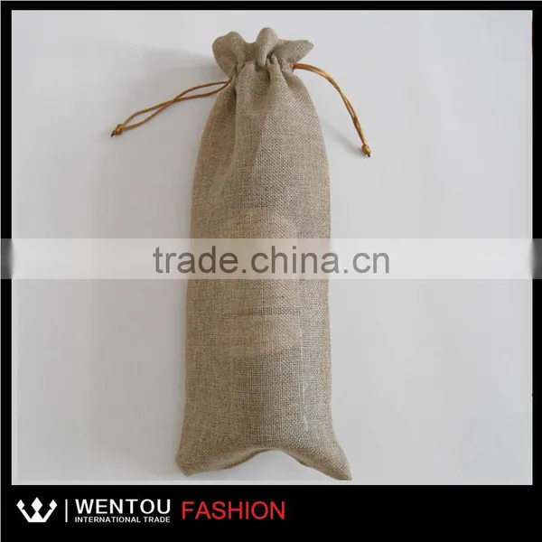 New Arrival Burlap Wholesale Wine Bags photo-3