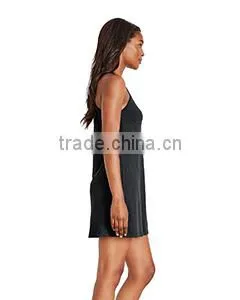 Next Level Apparel Women's Tri-Blend Racerback Tank Dress - 50% Polyester, 25% Combed Ring-spun Jersey, 25% Rayon photo-4