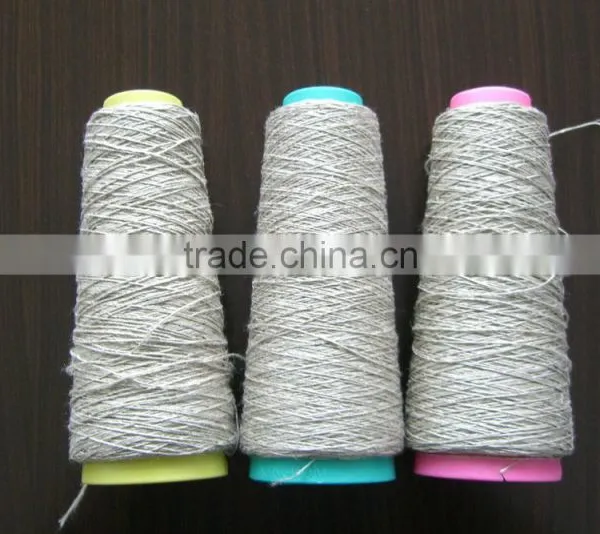 Linen Yarn, Flax Yarn Semi-bleached, Raw, Long Fiber, Short Fiber photo-2