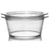 Clear High Borosicilate Pyrex Glass Casserole 800ml , Heat Resistant