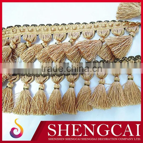Excellent Quality Hot Sale Tassel Curtain Trim Bullion Fringe