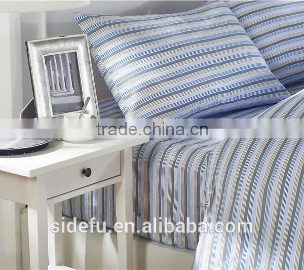 China Manufactural Wholesale Cheap Printed Cotton Bedsheet Set photo-3