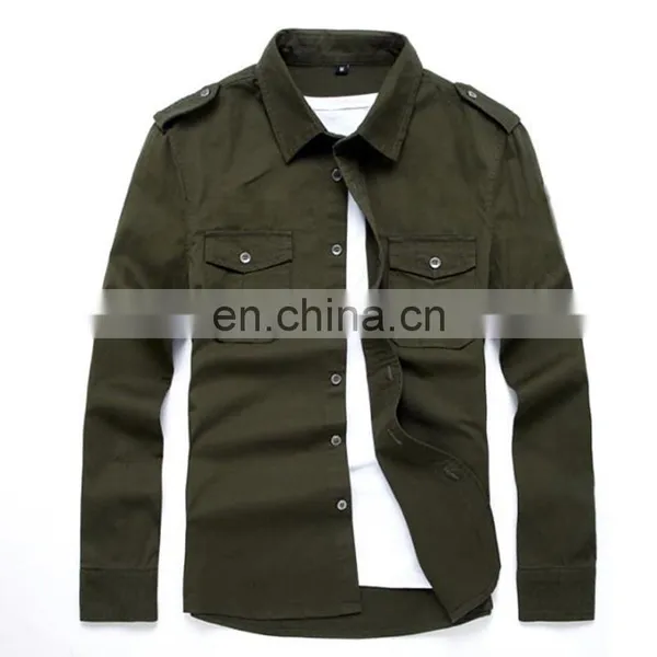 Wholesale Fancy Winter Autumn Men Casual Shirt in ShenZhen photo-3