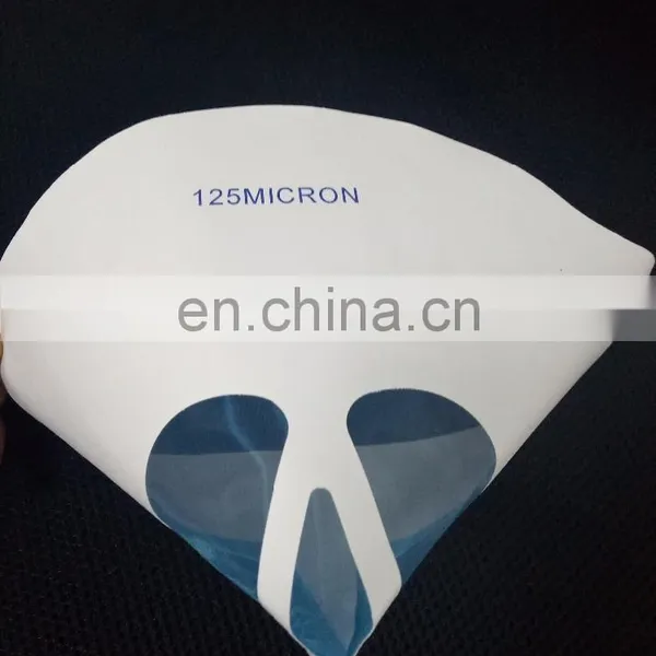 SAR 125micron Blue Nylon Mesh Paper Paint Strainer photo-3