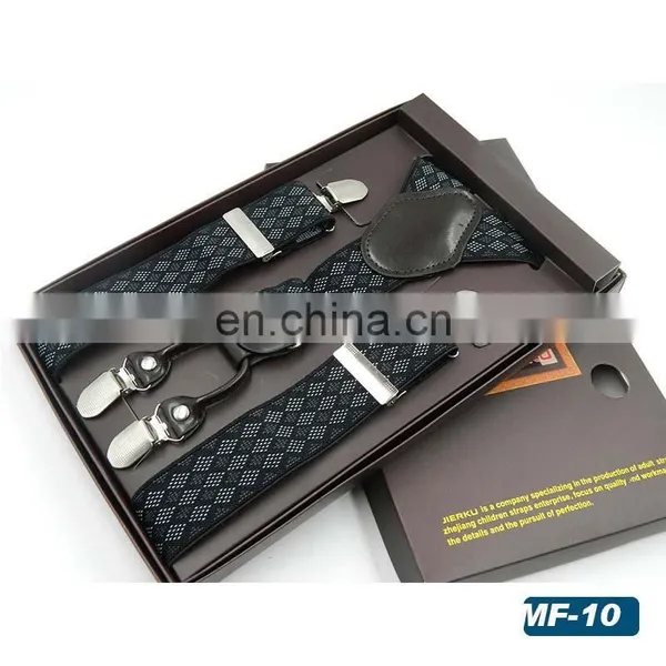 Yiwu High-end Workman Braces Suspenders Men's Fashion Braces