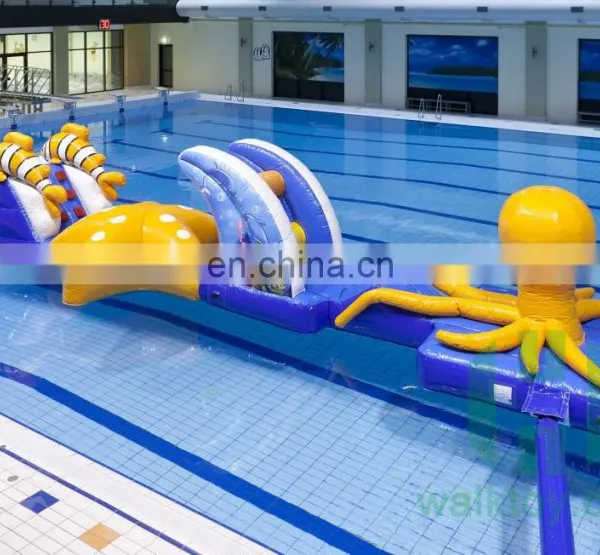 HI Pool Seabed Animals Inflatable Water Obstacle Course for Sale photo-5