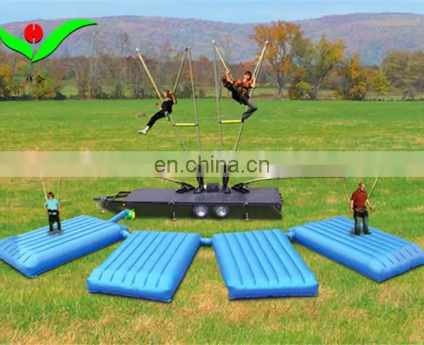 Children Cheerleading Jumping Bag Bungee Jumping Trampoline Mat photo-3