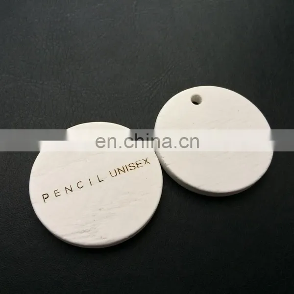 Personalized Round Wood Tags for Clothing Wooden Hang Tags photo-5