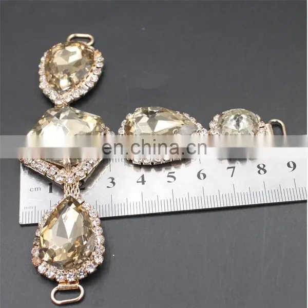 New Designs Chain Style Rhinestone Shoe Accessories Footwear Decoration photo-5