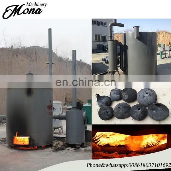 Hoist Type Wood Charcoal Carbonization Furnace/coconut Shell Charcoal Carbonizer/ photo-2