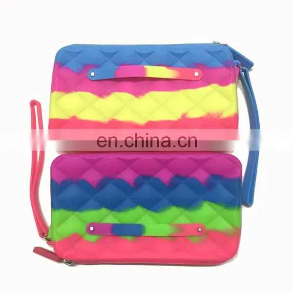 US Hot Women Clutch Purse Bags Custom OEM 3 Color Straps Mixtur Silicone Fashion Cheap Wallets photo-6